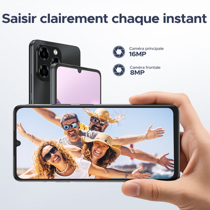 Phones, 6.75” Screen Cheap Smartphones 32GB+128GB/TF 2TB, 6250mAh Battery,