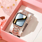 Gold Gold Diamand Steel Belt