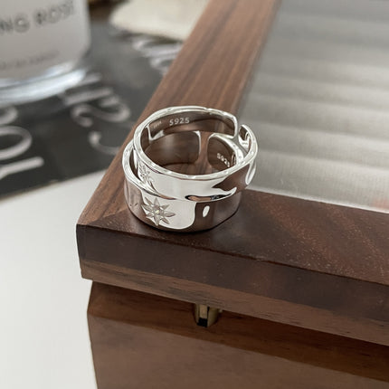 Womens Trendy Minimalist Personalized Ring