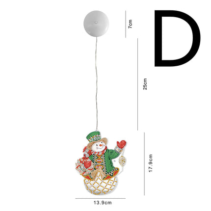 LED Showcase Glass Window Party Decoration Lights With Suction Cups