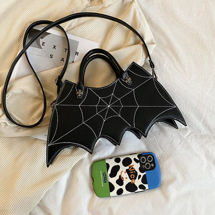 Halloween Spider Web Shape Shoulder Bags