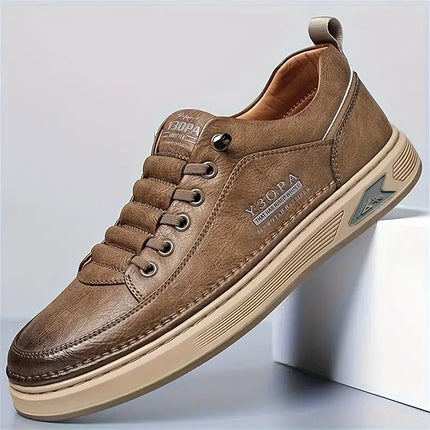 Men'S Slip-On Sneakers with Thick Non-Slip Rubber Sole