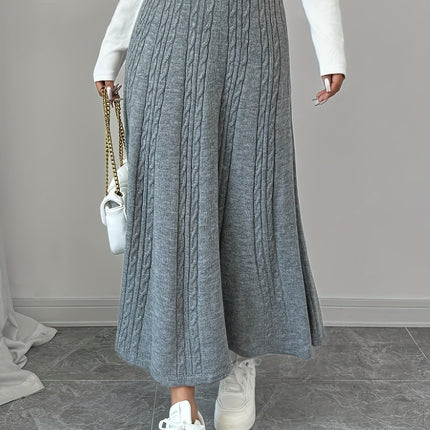 Women'S Casual Fashion Solid Color Mini Skirt for Autumn And Winter