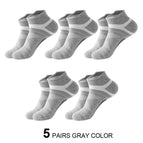 5 Pairs Of Gray / Free Size