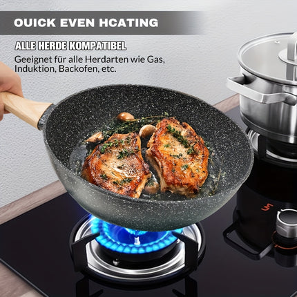 16pcs Pots And Pans Set, Nonstick Cookware Sets