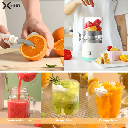 Mini Juicer - Automatic, Compact Design for Fresh Orange Juice