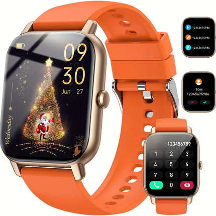 Smartwatch (making/answering Calls), Female And Male Fitness Activity Tracker, Smartwatch with Multiple Sports Modes,