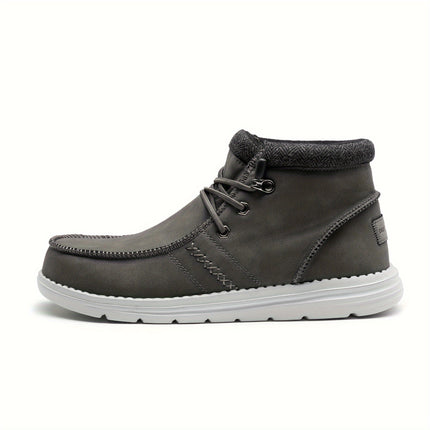 Men's Casual Slip-on Shoes Warm Loafers For Men Winter Boots