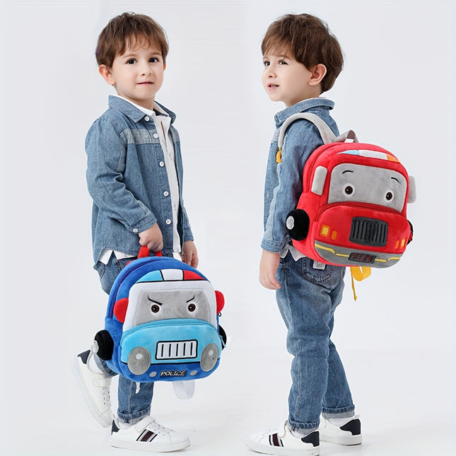 1pc Boy's And Girl's Small Backpack, Soft Lightweight And Cute Plush Backpack,