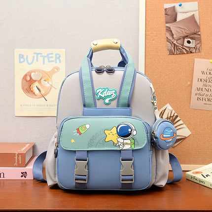 Back-to-School Season New Cartoon Rabbit Astronaut Kindergarten Children's Backpack