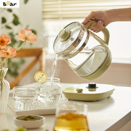 Health-Care Beverage Tea Maker and Kettle, 9-in-1 Programmable Brew Cooker Master, 1.5 L