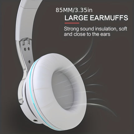 Headphones Multifunctional, Soft Earmuffs, Stable Wireless Signal, HD Sound, Long Battery Life,