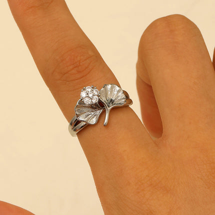 Light Luxury Open A Trendy Personalized Niche Finger Ring