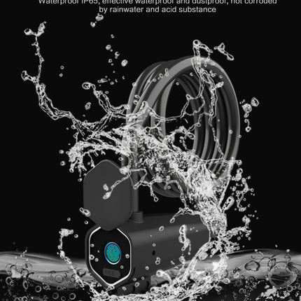 Fingerprint bicycle lock electronic steel ring lock