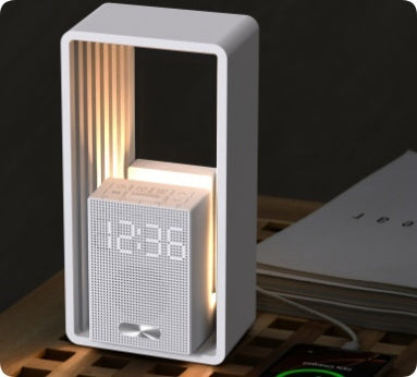 Sunrise Wake-up Alarm Clock White Noise Sleep Sound Night Light