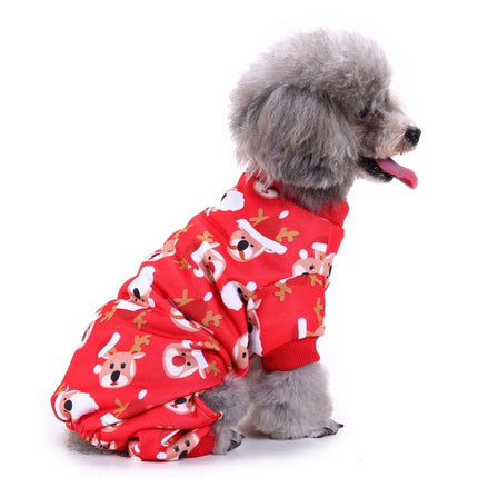 Dog supplies pet Christmas clothes creative Halloween Christmas pet clothes funny dog clothes cross-border