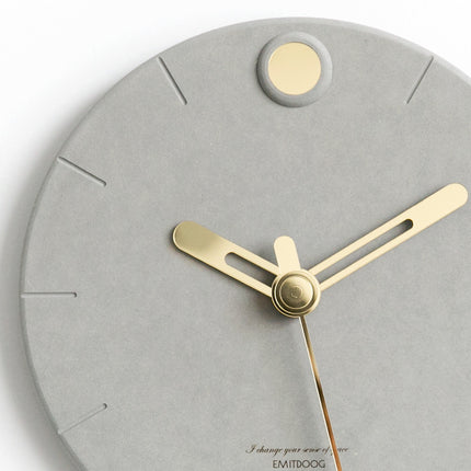 Simple creative wall clock