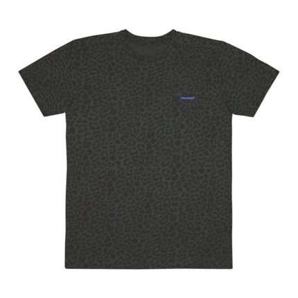 Men's Leopard Print Fine Jersey Tee - Stylish Casual Wear