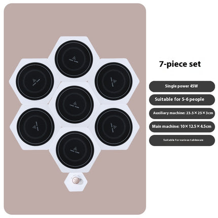 Household Splicing Food Insulation Board Knob Two Thermostats