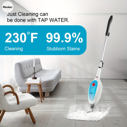 MultiPurpose Powerful Steam Detachable Floor Steamer for Hardwood