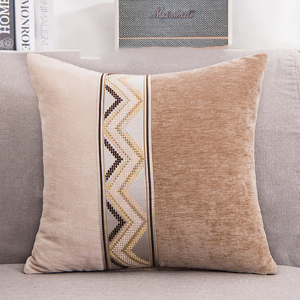 Office sofa pillow chenille pillow cover