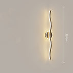 Black / 120x12x5cm / Warm light