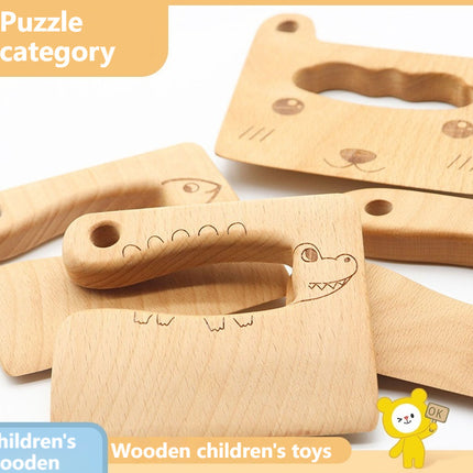 Children's Wooden Knife Educational Toys