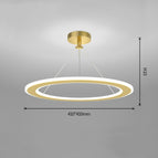 Gold / White light / 410x410mm