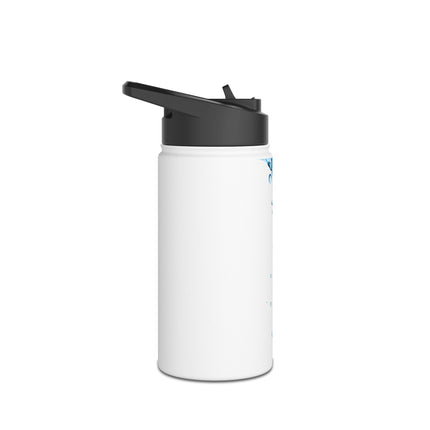 Hydration Water Bottle - Personalized Stainless Steel Drinkware, Eco-Friendly, Sports Bottle, Travel Mug, Fitness Bottle