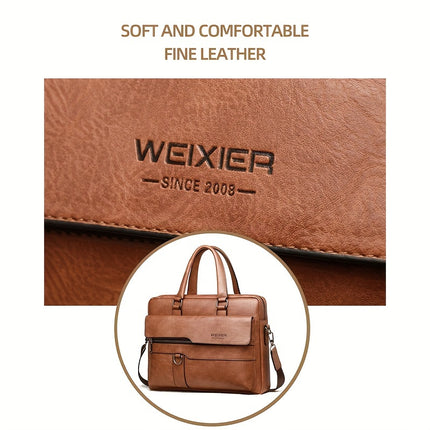 Tote Bag, Multi-Pocket Lightweight Portable Casual Minimalist Men's Bag, Fashionable