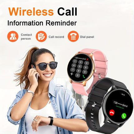 Smart Watch-3.86cm Display, Answer/Dial/Reject, Wireless Call, Outdoor Fitness Monitor,