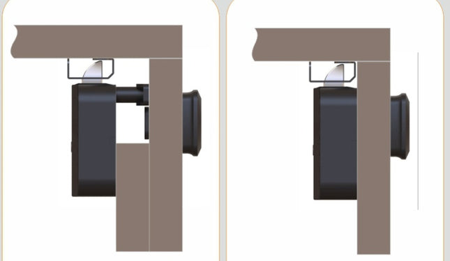 Sensor Light Smart Drawer Fingerprint Lock Locker Lock Home Wardrobe Locker