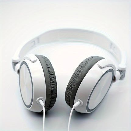 Wired Headphones, Foldable Bass With Microphone, Headset, 47.24inch Cable,