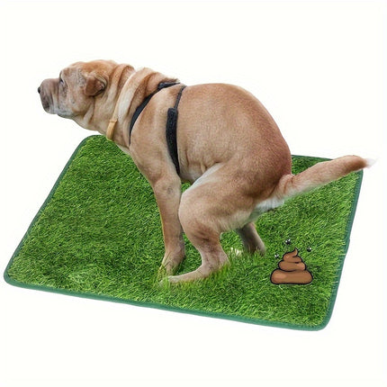 Reusable Pet Training Lawn, Odor Control Artificial Grass Pad Dog Grass Mat, Washable Dog Potty Training Mat Dog Pee Grass Pad Christmas Gift