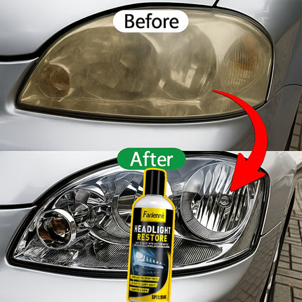 Professional Headlight Restorer - Remove Yellowing, Oxidation & Foggy Car Headlights