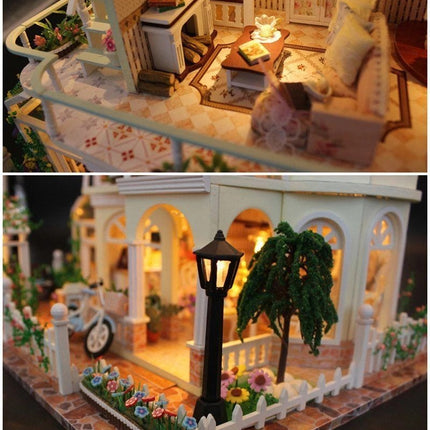 DIY cabin toy building blocks