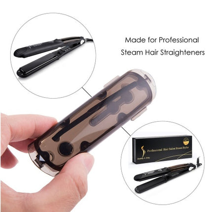 Steam Function Flat Iron Tourmaline Ceramic Vapor Professional Hair Straightener with Argan Oil Infusion Straightening Irons