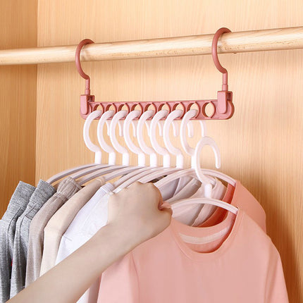 Nine holes magic hanger