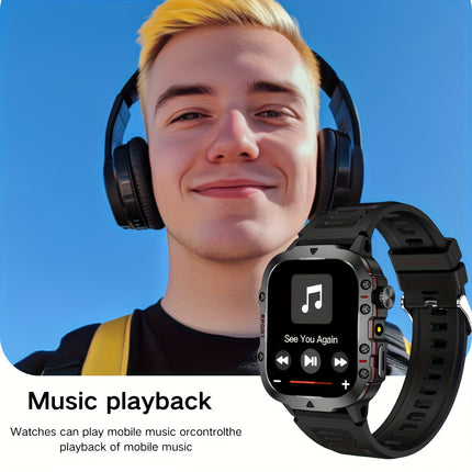 Smartwatch for Men and Women | Valentine's Day Gift - Wireless Calling/Texting/Multiple Sports