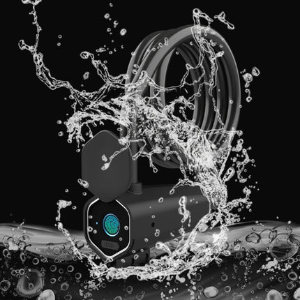 Bluetooth steel rope lock fingerprint lock