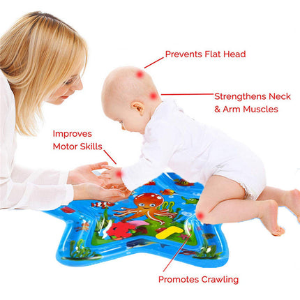 Inflatable water game pad