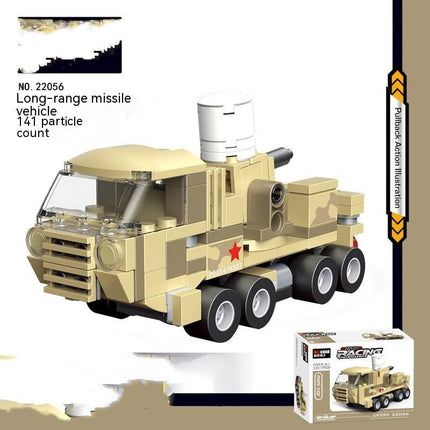 Building Block City Recycling Car Assembly Toy