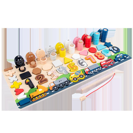Magnetic fishing puzzle educational toys