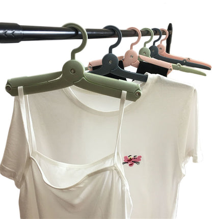 Mini travel folding hanger