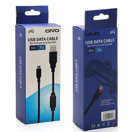 PS4 wireless game controller USB charging cable