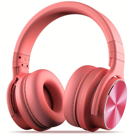 Playtime Wireless 5.2 Active Noise Canceling Over-Ear Headphones Microphone, USB Charging