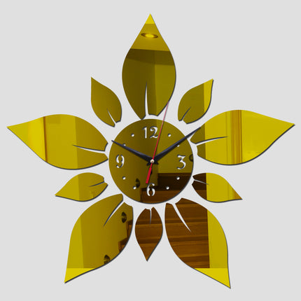 Acrylic wall sticker clock