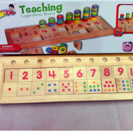 Montessori teaching log board