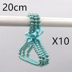 Blue 10 hangers / 20cm
