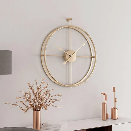 Fashion iron wall clock